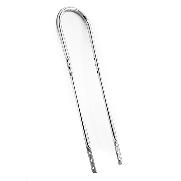 Asiento CORTO Liso Mares Cromado Plateado