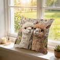thumbnail image 6 of FUDUUIU Faux Embroidery Alpaca Pillow Cover Cozy Home Decor Soft Plush Cushion Case for Living Room Sofa Bed Seasonal Thanksgiving Fall Farmhouse Decorations, 6 of 6