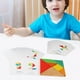 thumbnail image 3 of de Rompecabezas de Formas Tangram de con 50 Tarjetas de para Niños Adultos, 3 of 8