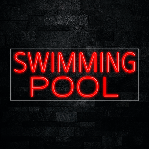 Swimming Pool LED Neon Sign 31481 Made in USA