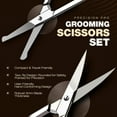 thumbnail image 2 of Utopia Care Eyebrow Scissors, Professional Stainless Steel Small Shears for Men and Women, Nose Hair Scissors Grooming Mustache, Beard, Eyelashes, Ear Trimming, Silver, 2 of 5