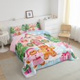 thumbnail image 3 of jejeloiucartoon Bear Biscuit Bedding Comforter Set,Fairy Tale Casytle Twin Comforter Sets,Christmas Theme Bedding Set For Child,Super Cozy Room Decoration Reversible,2-Piece, 3 of 8