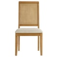 thumbnail image 6 of Faux Rattan and Wood Dining Side Chairs - Set of 2, 6 of 10