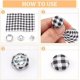 thumbnail image 4 of 120 juegos de botones de aluminio para gorras, repuestos para tela, ropa y manualidades, ideales para coser sombreros y otras prendas. Accesorios para la confección de ropa. Platino, 0,3-0,6 pulgadas., 4 of 6