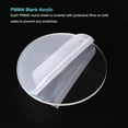 thumbnail image 4 of Uxcell PMMA Blank Acrylic Discs 3.5 Inch with 4.2mm Hole for Vinyl Project 5 Pack, 4 of 6