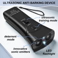 thumbnail image 2 of Rirool Anti Barking Control Device, Ultrasonic Dog Bark Deterrent with 3 Modes & LED Light, Dual Sensor Dog Training Tool, Safe for Humans & Dogs, up to 33FT Range, 2 of 9