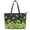 Clover Green Field, variant on Uourmeti Green Shamrocks Handbag for Travel, Leather Tote Bag with Waterproof Lightweight Saddle Handbag