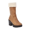 thumbnail image 2 of Botas de nieve Otoño e invierno Punta redonda Moda Botas cortas peludas cálidas Botas de gran tamaño Botas de mujer Wmkox8yii ghj1967, 2 of 7
