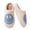 Blue, variant on Cute Smile Face Slippers for Women Perfect Soft Plush Comfy Warm Slip-On Happy Face Slippers fo Women Indoor fluffy Smile House Slippers for Women and Men Non-slip Fuzzy Flat Slides