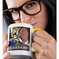 thumbnail image 2 of 3dRose, Vintage Carpano Vermuth Advertising Poster, 15oz Two-Tone Yellow Mug, 2 of 7