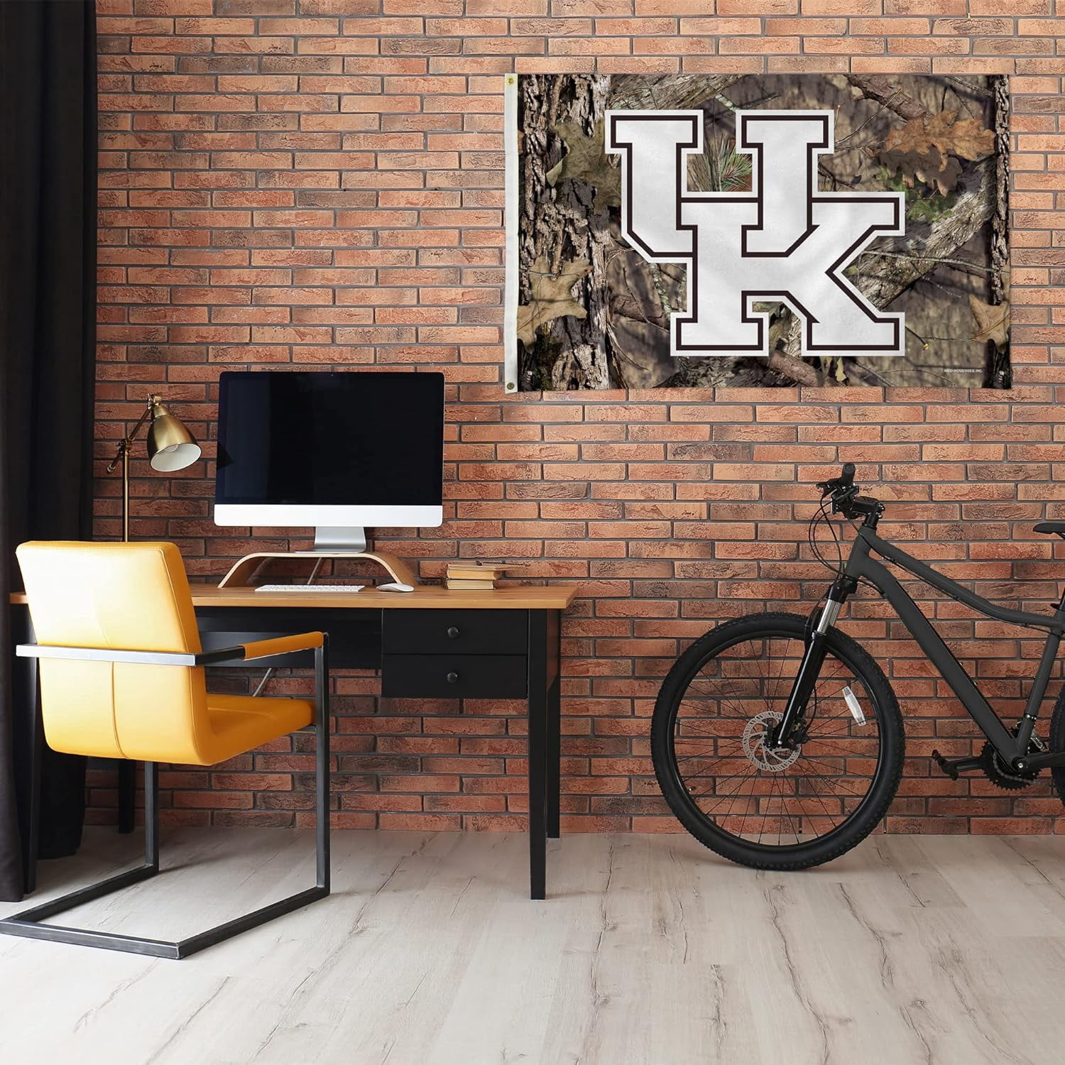 Kentucky NCAA Wildcats 3x5 Indoor Outdoor Camo Banner Flag with grommets for hanging