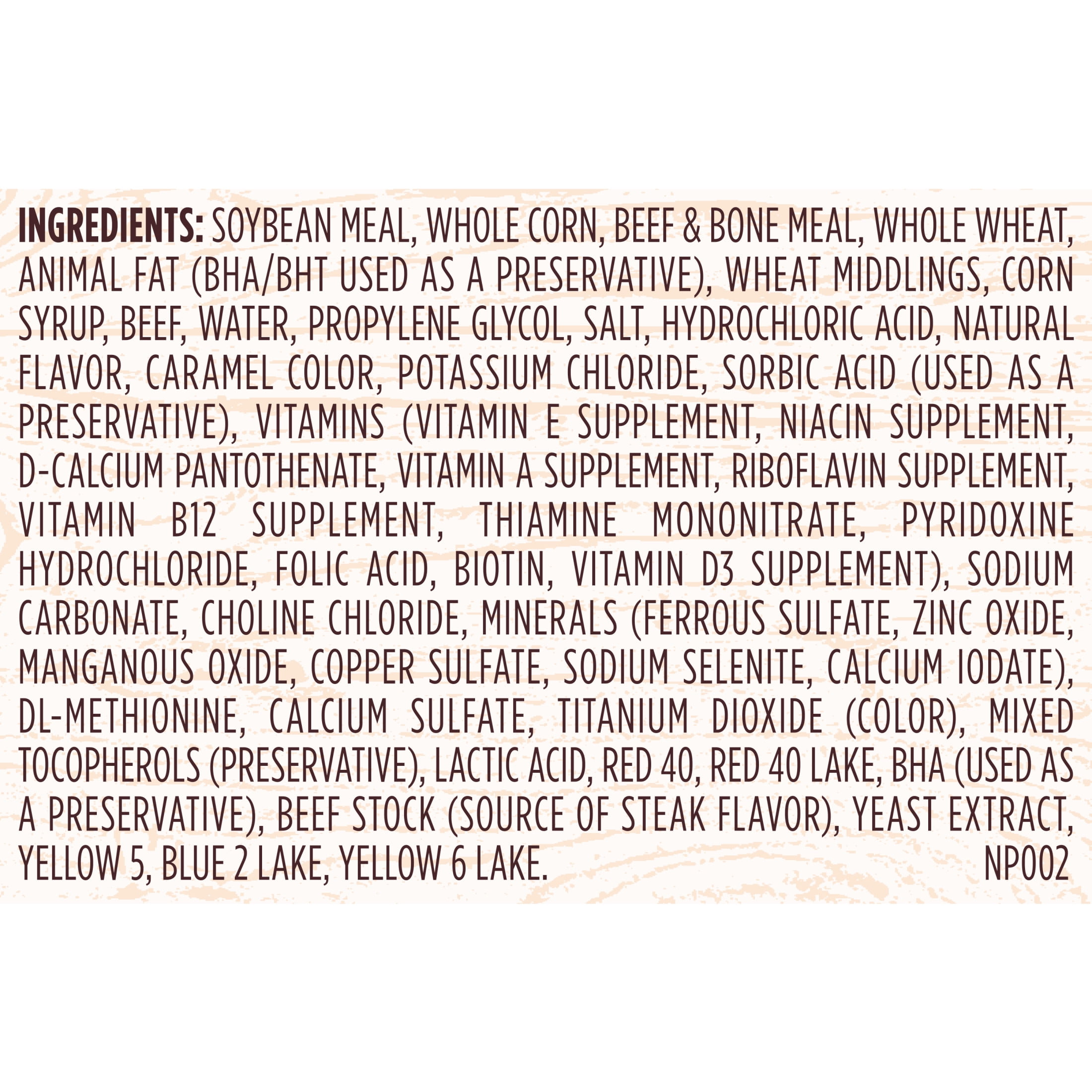 Kibbles 'n Bits Triple Steak Flavor Dry High Protein Dog Food 40 lb Bag