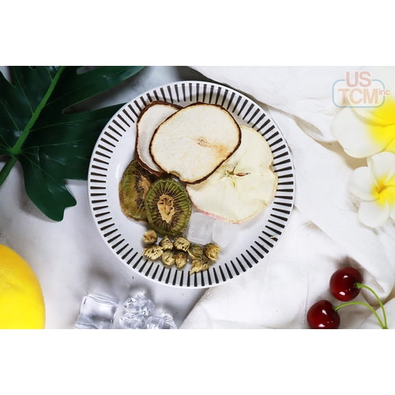 Mixed Fruit Flower Tea || SnowPear-Apple-Kiwi-Chrysanthemum 3 Packs