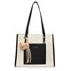 thumbnail image 1 of Bolso de hombro a cuadros informal, versátil y moderno, para mujer, de gran capacidad, para ir al trabajo, 2025, 1 of 5