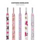 thumbnail image 2 of Cinnamoroll Kuromi-cordones de dibujos animados Sanrio para zapatos planos, accesorios de calzado deportivo, Graffiti, 140Cm/150Cm, 2 of 3