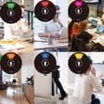 thumbnail image 2 of Office Door Sign, Do Not Disturb/Come in Welcome/Out of Office/In a Meeting/Back Soon/Working Remotely 6 Options, LJSCARE Privacy Door Sign 6 inch (Black), 2 of 6