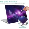 thumbnail image 4 of Compatible avec MacBook Pro 13 Pouces Coque A1278, Coque Rigide en Caoutchouc Sans Rayures Couverture Protectrice pour MacBook Pro 13.3 Pouces Modèle A1278 Non-Rétina, Nébuleuse Violette, 4 of 8