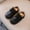Black, variant on Wavsuf Toddler Girl and Boys Shoes Snow Winter Casual Black Toddler Shoes Size 27
