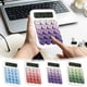 thumbnail image 1 of Calculadora de pantalla LCD de 10 dígitos - Sobremesa y tamaño bolsillo con teclas redondas, batería incluida, para uso doméstico y de oficina, 1 of 7
