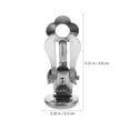 thumbnail image 2 of MasteelfCA 50 Pcs Clips d'Oreilles 6mm Accessoires Clips d'Oreilles DIY, 2 of 7