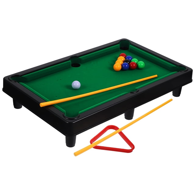 COOPHYA 1 Set Pool Table Playset made from Plastic for Family Bonding Fun Activities at Home