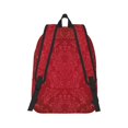 thumbnail image 2 of Yiaed Vintage Burgundy Print Backpack, Premium Laptop Backpack, Travel Backpack for Women, Lightweight Backpacks, Comfortable Back Pack-Small, 2 of 7