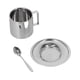 thumbnail image 1 of Taza de Café de Acero inoxidable, 3 piezas/Juego de Tazas de Café aisladas de Doble Pared Tazas de Café de Metal Tazas de Café Expreso de Acero, 1 of 7