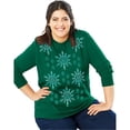 thumbnail image 2 of Just My Size Women's Plus-Size Ugly Christmas Sweatshirt, 2 of 2