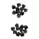 thumbnail image 1 of Tapas de tuercas para pernos de cúpula Sharpla 20 piezas de plástico tornillos hexagonales, 1 of 8