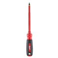 thumbnail image 1 of Milwaukee 1/4" Slotted 4" Insulated Screwdriver, 1 of 1