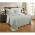 thumbnail image 1 of Jullian Collection Super Soft & Light Weight Bold Stripes Bedspread for Twin, Sage, 1 of 1