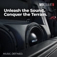 thumbnail image 4 of MB Quart Dual 10" Subwoofer Upgrade with Enclosure for 2016-2023 Toyota Tacoma, 4 of 13