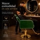 thumbnail image 3 of Silla Sillon Premium Barberia Estetica 360° Neumatica Verde, 3 of 7