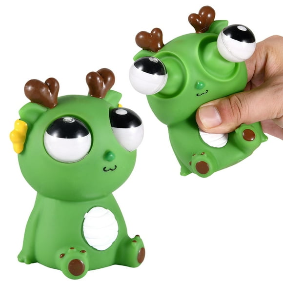 Oricraft Dinosaurio mágico con globos oculares explotados Juguete estresante Sorpresa Dinosaurio globo ocular explosivo para aliviar la ansiedad Exprime las sorpresas