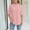 Pink, variant on WCJM Women's Short Sleeve T-shirt Women Mock Neck Short Sleeve Blouse 2026 Spring Summer Casual Work Top Fashion Clothing