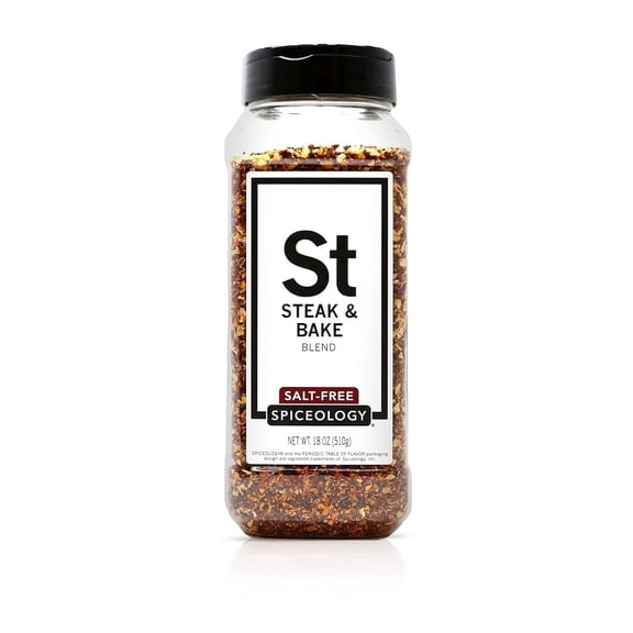 Spiceology Steak & Bake Salt-Free All-Purpose Seasoning, 18 oz