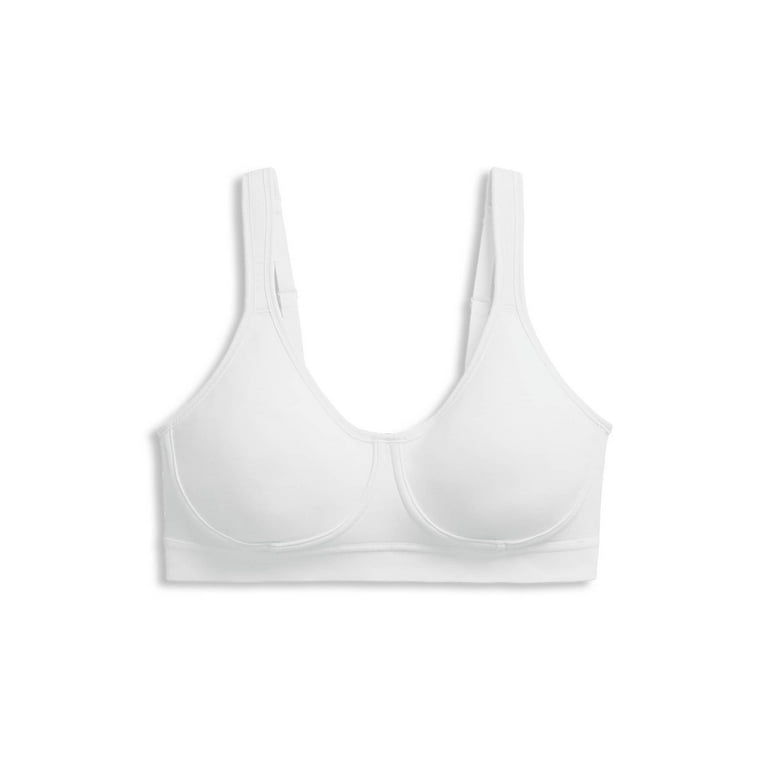 Jockey Women's Bra Forever Fit Full Coverage Unlined Cotton Bra, Grey  Heather, S : : Clothing, Shoes & Accessories