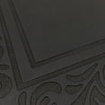thumbnail image 3 of Mohawk Home Solid Atrium Scroll Tempur-Pedic Anti-Fatigue Non-Slip Cushioned 3/4" Thick Kitchen Floor Mat, Black, 1' 8" x 3' 6", 3 of 9