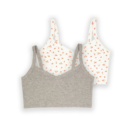 

No Boundaries Juniors Sleeptimates Triangle Bralette 2-Pack