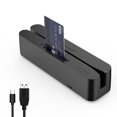 thumbnail image 1 of Symcode Multi-Function Magnetic Card Reader,Credit Card Reader,Memory Chip Card Reader NFC Chip Magstrip Card Reader Can be Used with Cashier Registe, 1 of 7