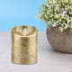 thumbnail image 4 of Llama LED menos velas batería oro llama oscilante vela eléctrica luces bodas (L), 4 of 5
