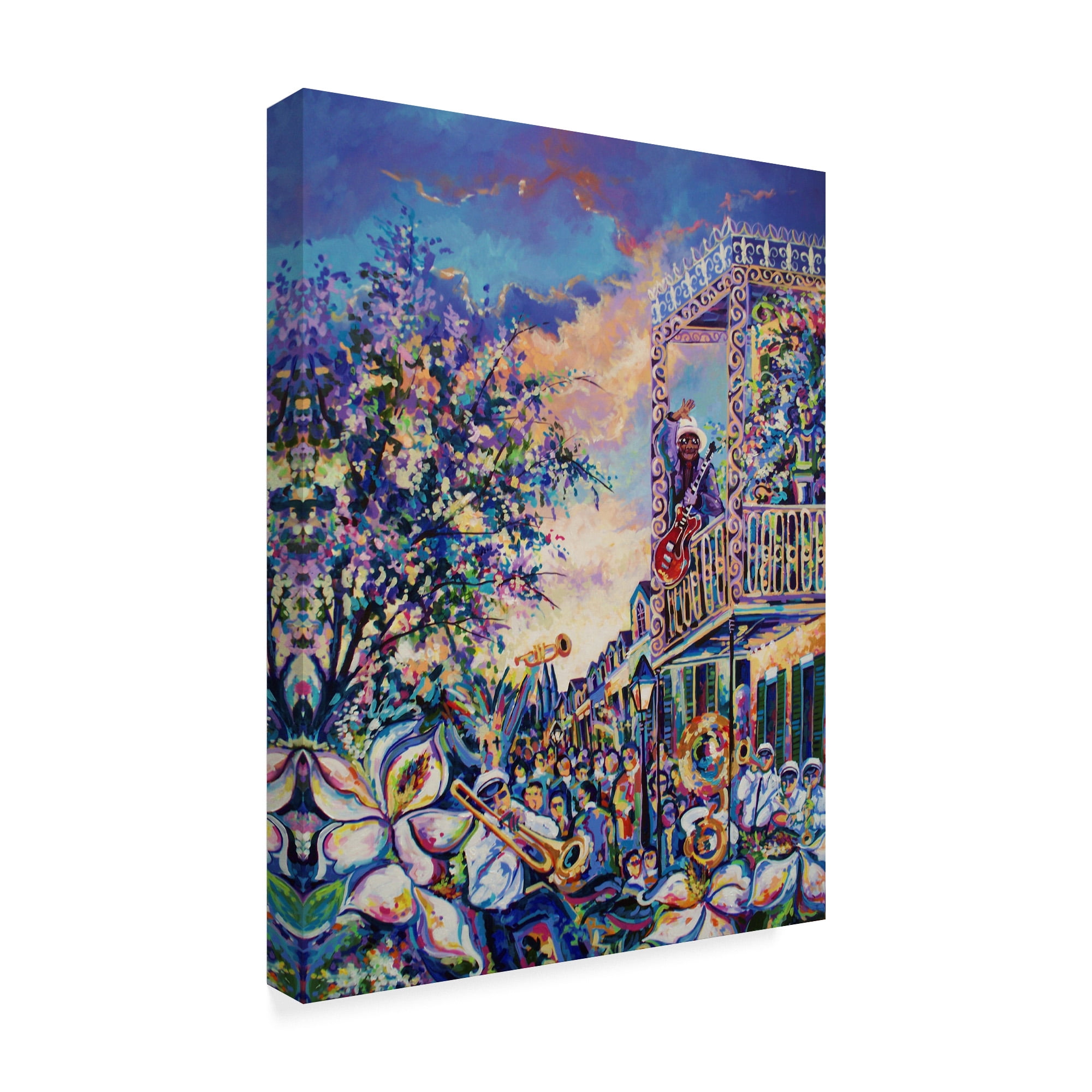 Trademark Fine Art 'Mardi Gras' Canvas Art by ADEL