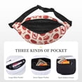 thumbnail image 3 of Fanny Pack For Women Men, Cute Tomato Ketchup Waterproof Sling Belt Bag Crossbody Bag Cross Body, Outdoor Sports Waist Chest Bag Pack For Travel Hiking Running, 3 of 8