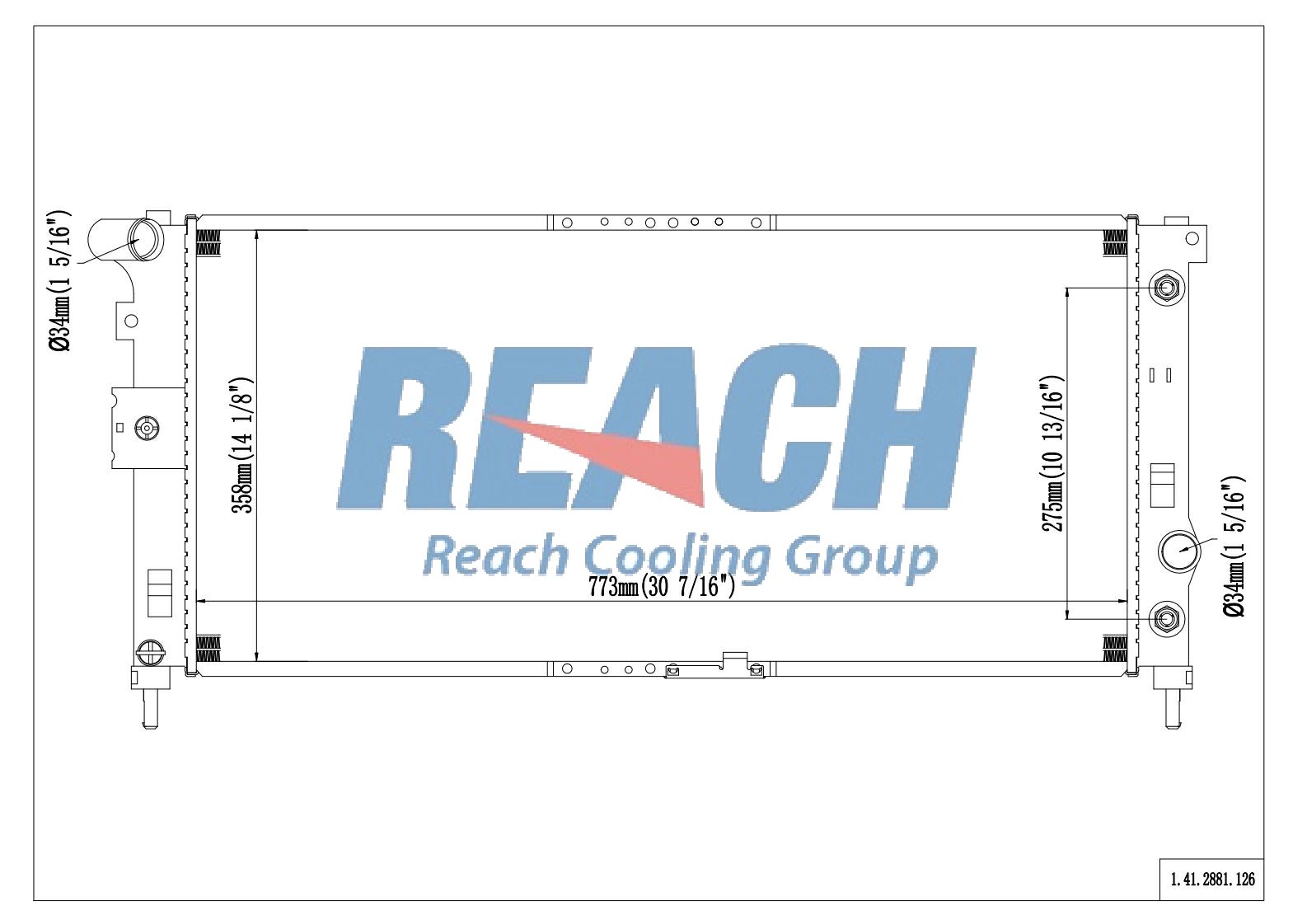 REACH Radiator 41-2881