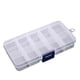thumbnail image 5 of Toystoory 5 uds caja de rejilla pastillas caja de almacenamiento de joyería PP plástico diamantes de imitación tabletas contenedor organizador Almacenamiento y organización del hogar Toystoory HA000641-00B, 5 of 6