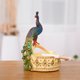 thumbnail image 1 of Gwong Decoración hogareña Cenicero llamativo Fina Obras de trabajo Flexible Exquisito Pavo real Incienso Resina Cenicero para el hogar Gwong 21083443, 1 of 6