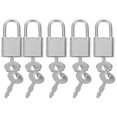 thumbnail image 1 of 5 Sets of Treasure Box Lock with Key Plastic Lock Kids Toy Box Padlock Treasure Chest Lock Accessory, 1 of 4
