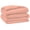 Peach Solid, variant on 1 Piece Universal V Berth Comforter, 800 TC, 100% Egyptian Cotton, Twin/Twin XL Size Orange Striped