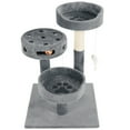 thumbnail image 5 of PETMAKER Tall Cat Tree Condo with Perches, Scratch Post, and Wheel Toy, 5 of 5