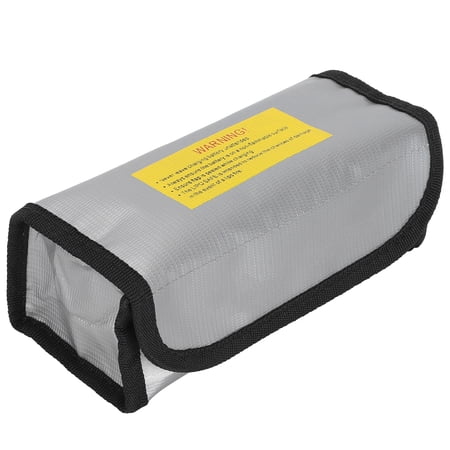 Yajisi Fire Retardant LiPo Battery Bag Safe Guard Charging Box Explosion-Proof for RC Model Drone Aircraft Accessories Gray